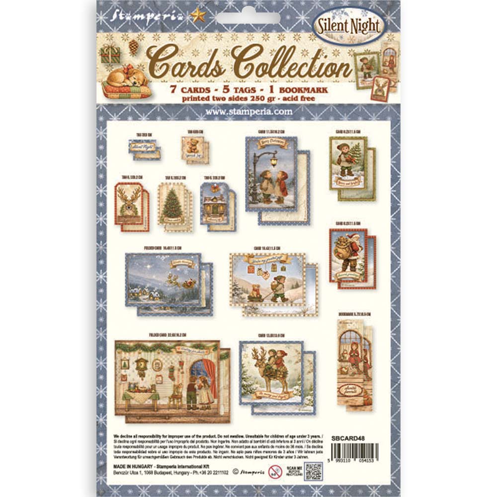 Printed Art Cards Collection - Silent Night