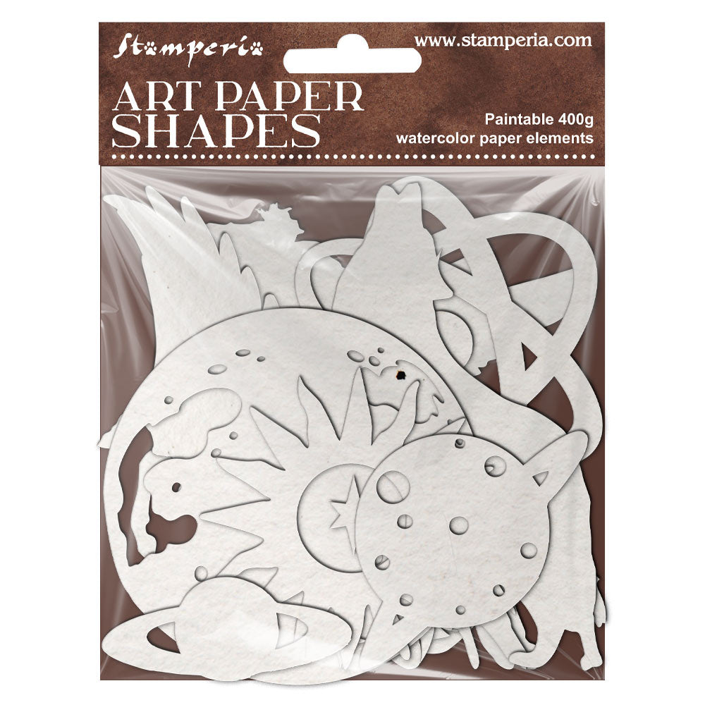 Art Paper Shapes Laser Cut - Cosmos