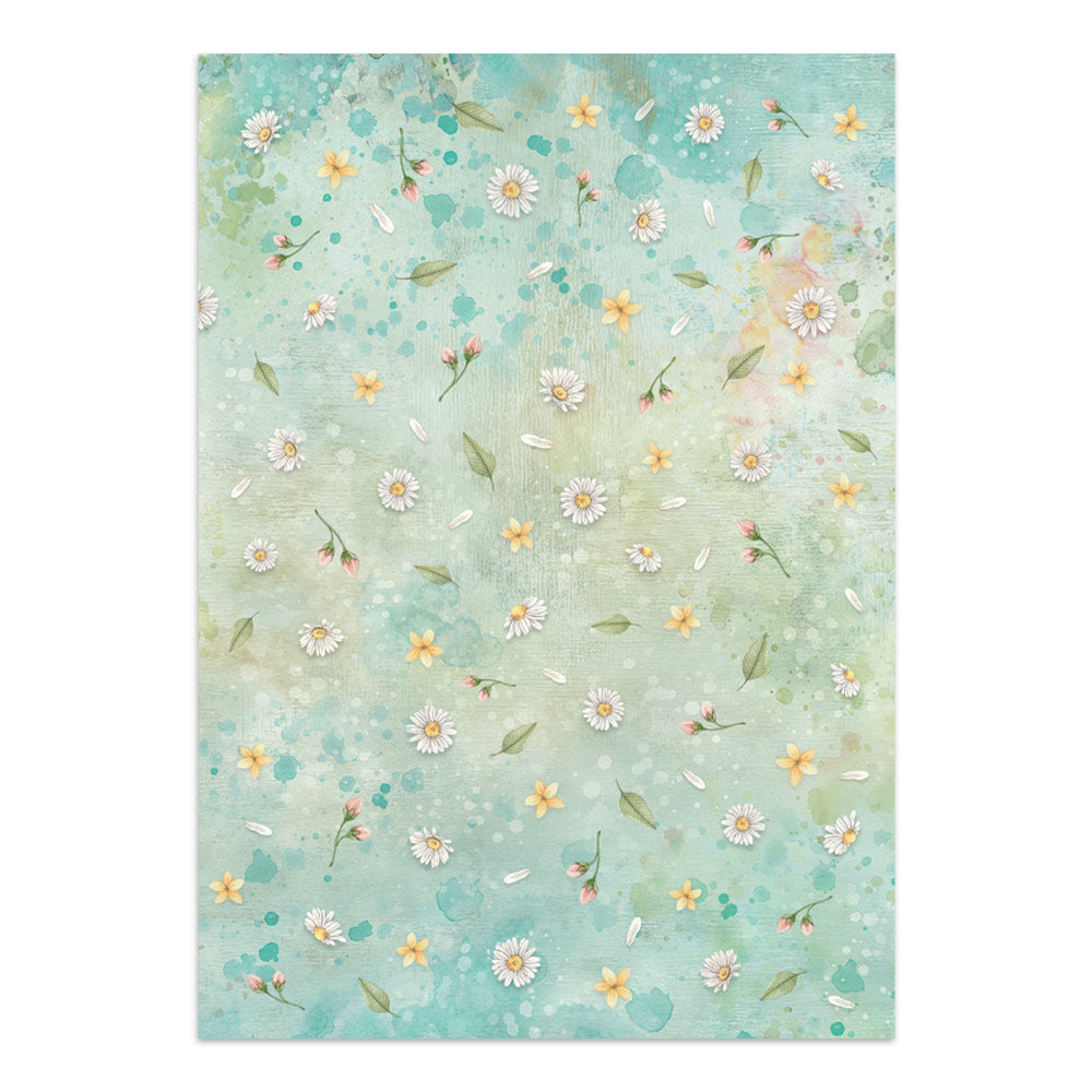 Printed Art Junk Journal: Stickers, Cut-Outs, Backgrounds For Art And Craft - Daisy Art