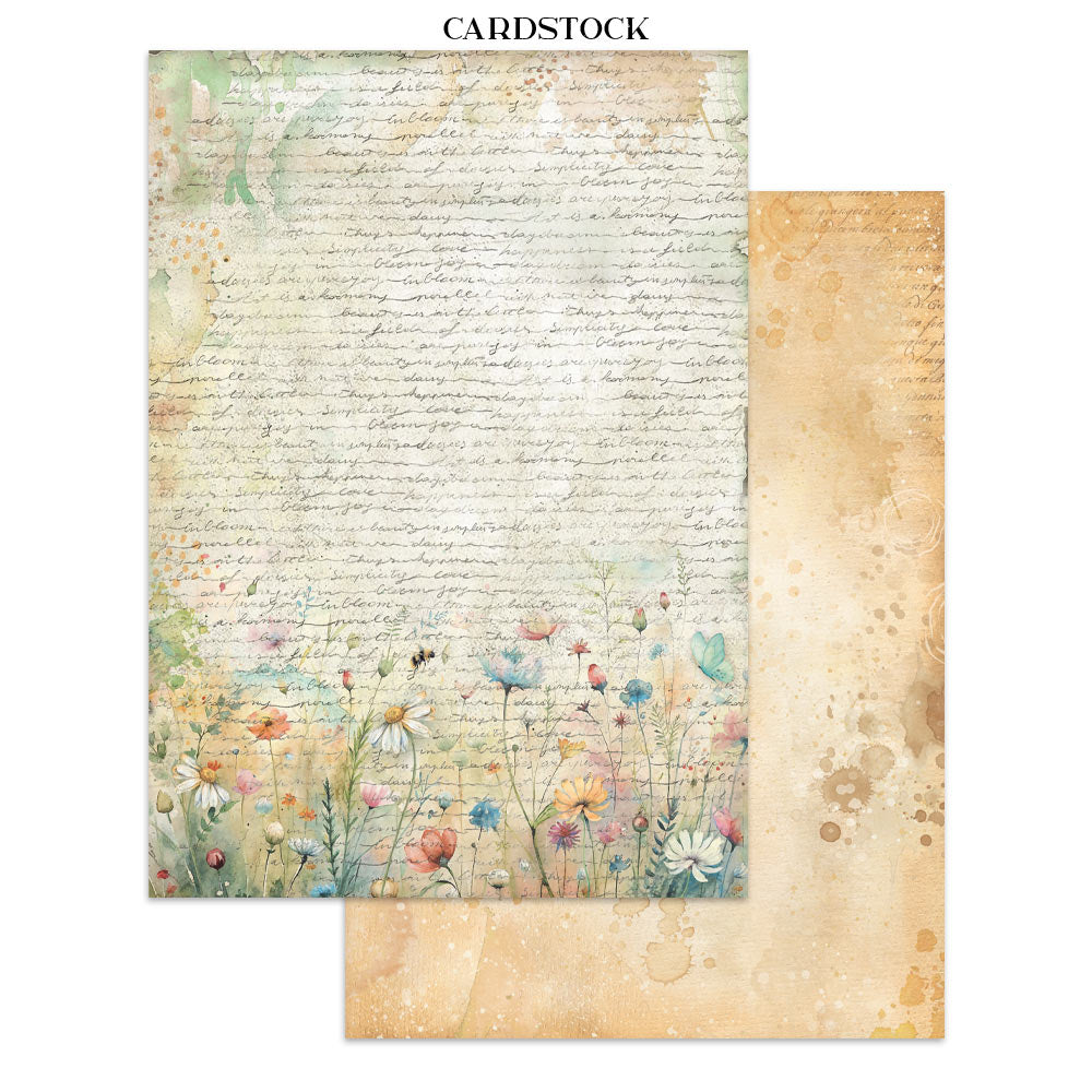 Printed Art Junk Journal: Stickers, Cut-Outs, Backgrounds For Art And Craft - Daisy Art