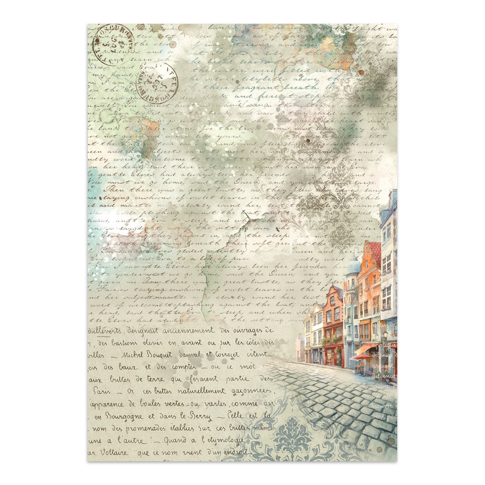 Printed Art Junk Journal: Stickers, Cut-Outs, Backgrounds For Art And Craft - Art Of Travelling