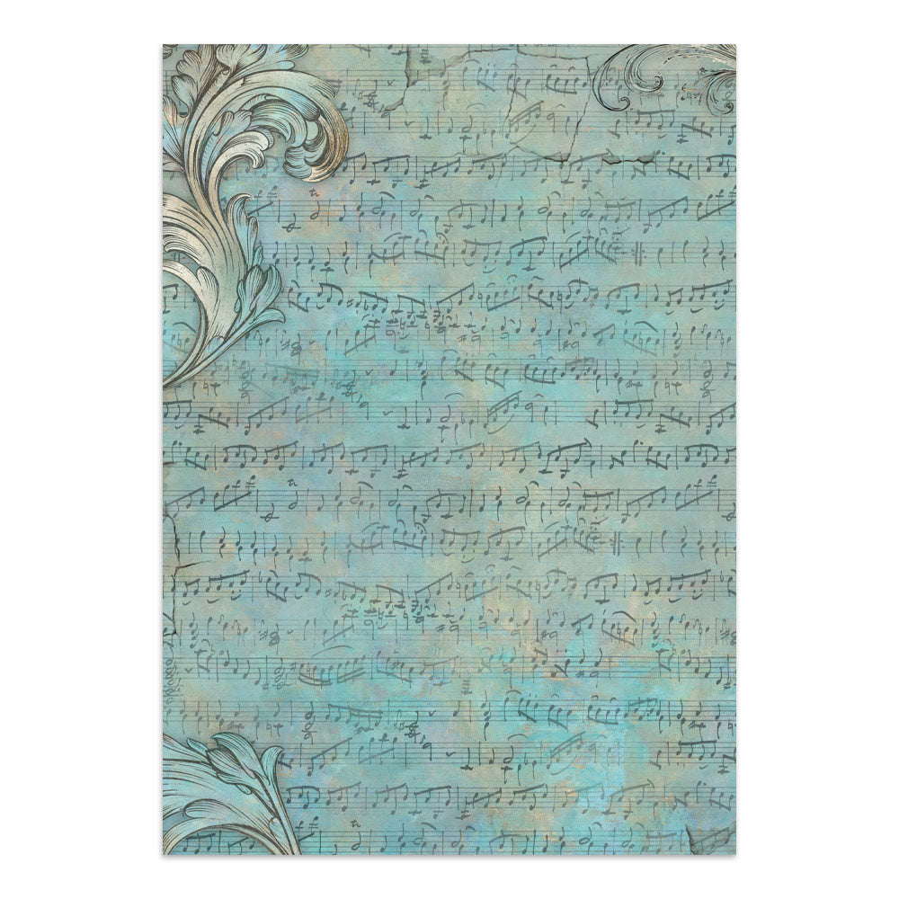 Printed Art Junk Journal: Stickers, Cut-Outs, Backgrounds For Art And Craft - Symphony