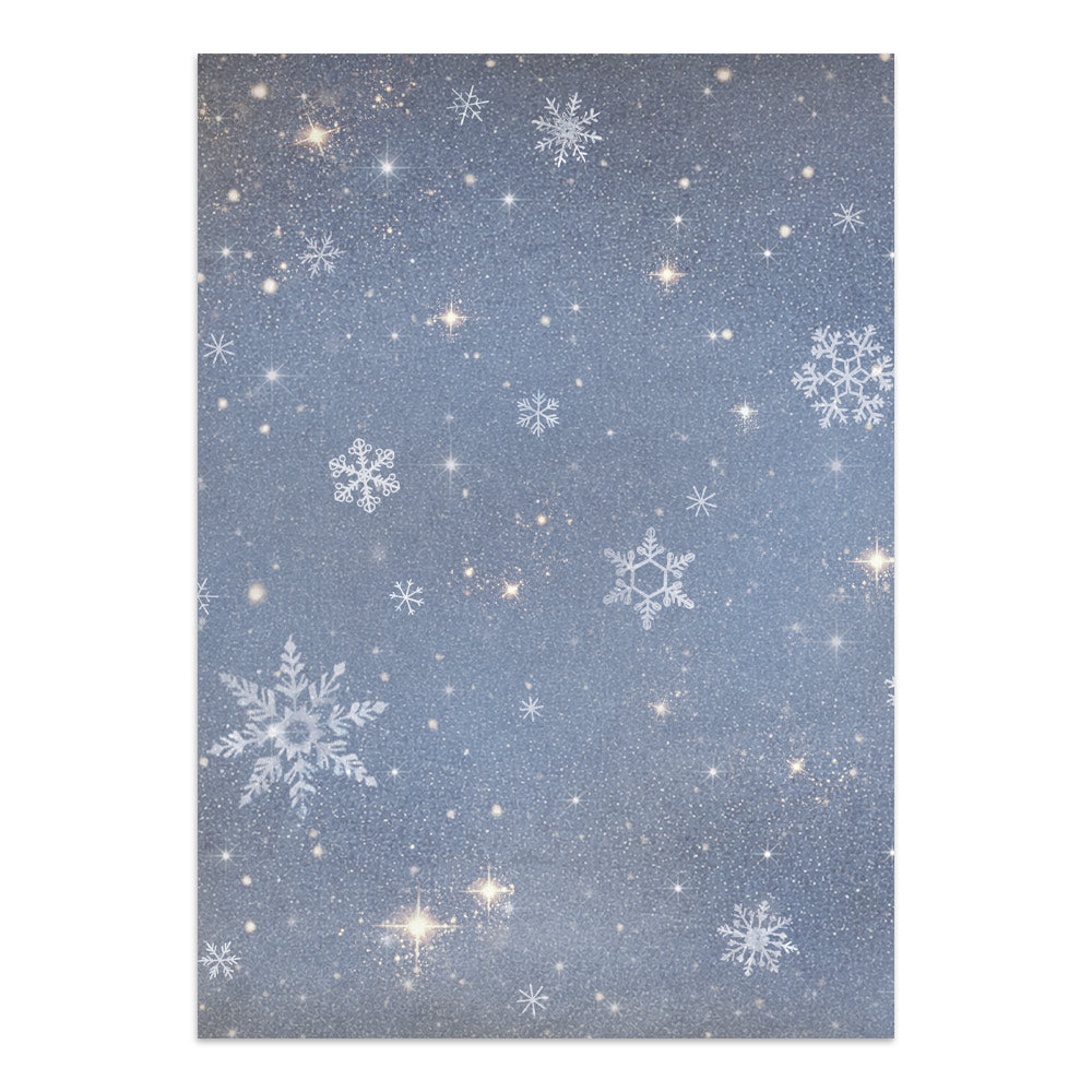 Printed Art Junk Journal: Stickers, Cut-Outs, Backgrounds For Art And Craft - Silent Night
