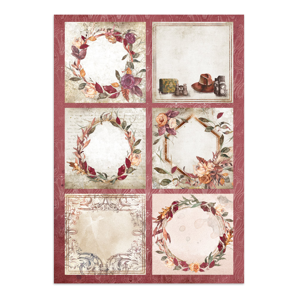 Printed Art Junk Journal: Stickers, Cut-Outs, Backgrounds For Art And Craft - Our Way