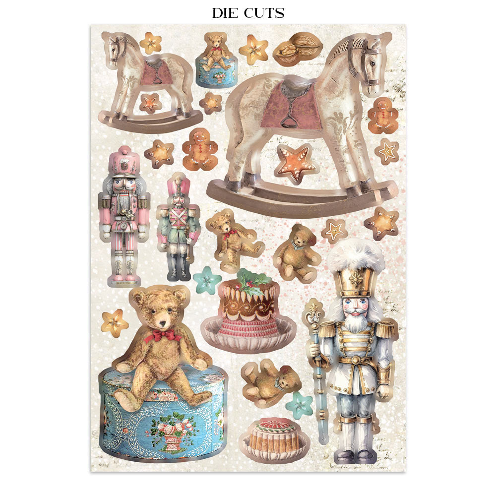 Printed Art Junk Journal Focus Points For Art And Craft A5 - Winter Magic