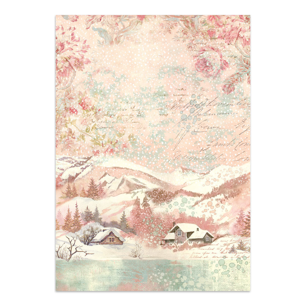 Printed Art Junk Journal Focus Points For Art And Craft A5 - Winter Magic