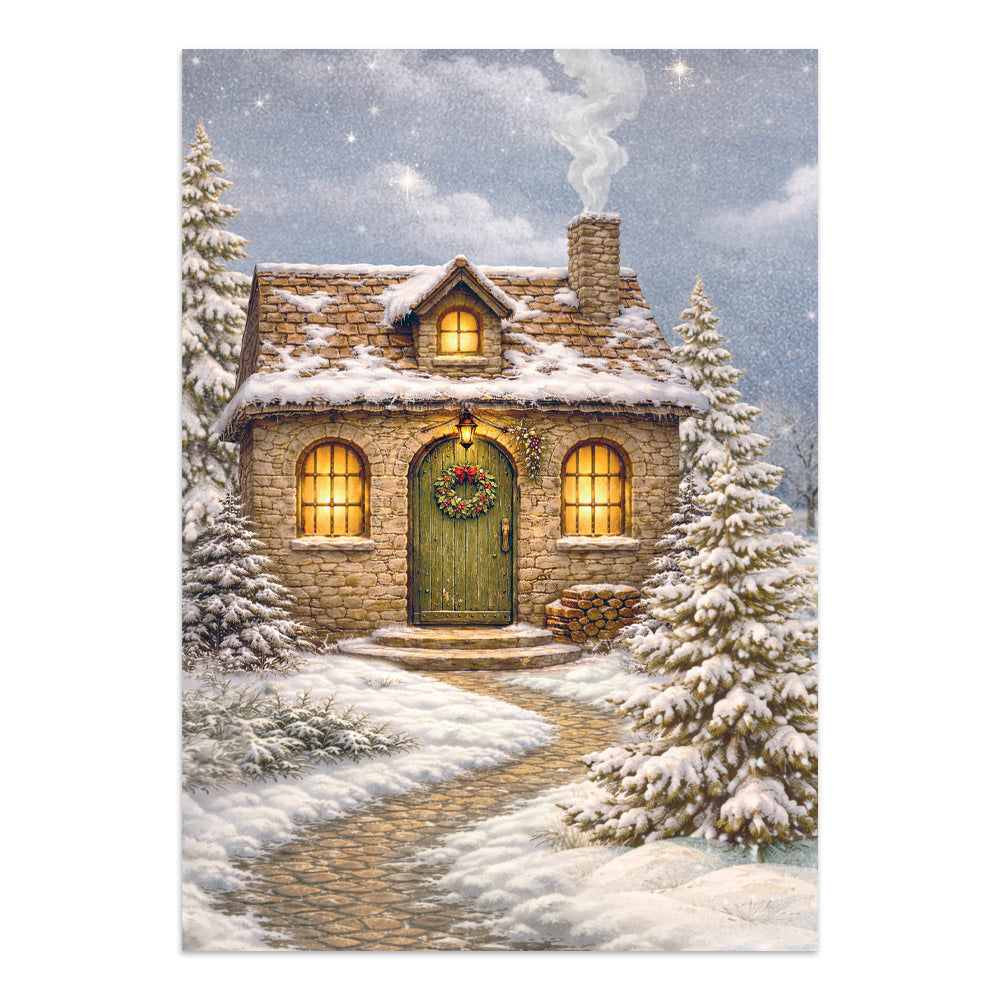 Printed Art Junk Journal Focus Points For Art And Craft A5 - Silent Night