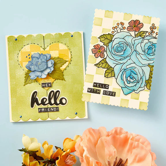 Garden Party Clear Stamp & Die Set from the From the Garden Collection by Wendy Vecchi