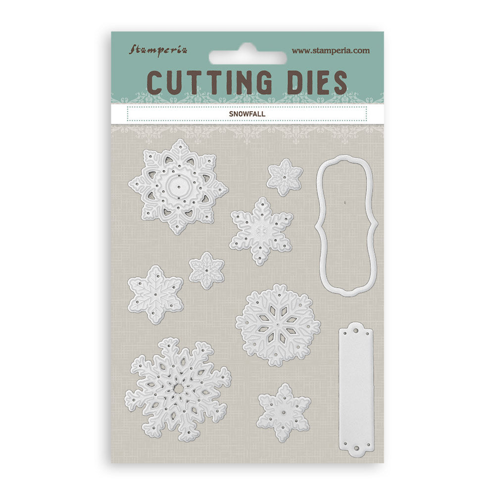 Cutting Dies For Paper Crafting A6 - Christmas Snowfall