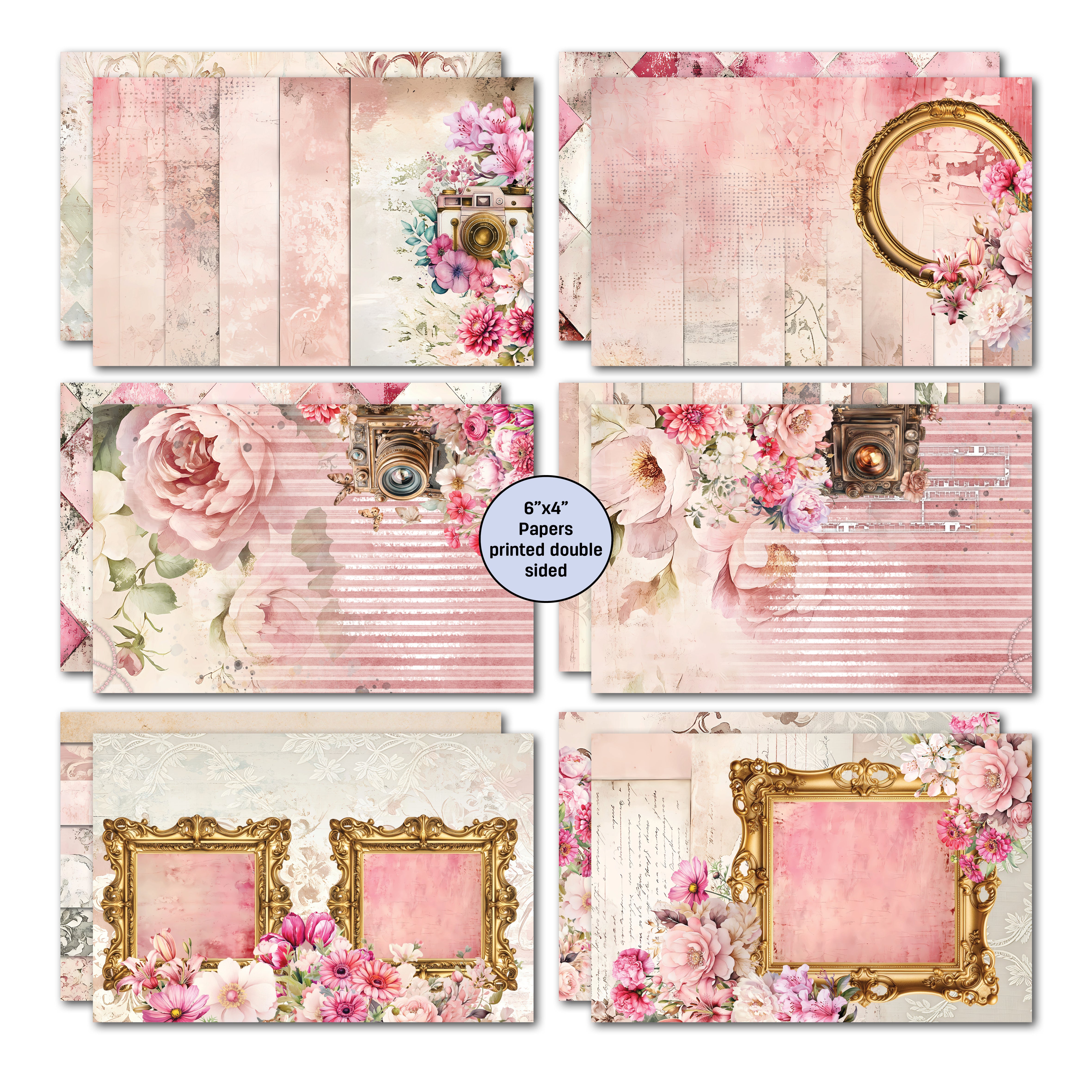 3Quarter Designs Shutter Glam 6x4 Card Pack