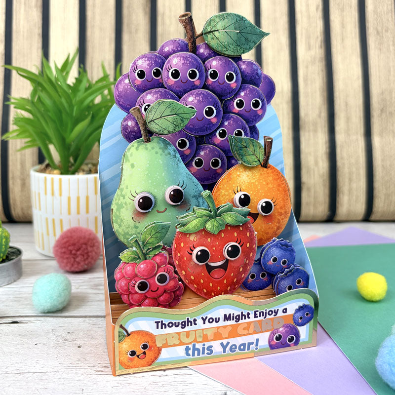 Side-Pop Stepper Card - Feeling Fruity
