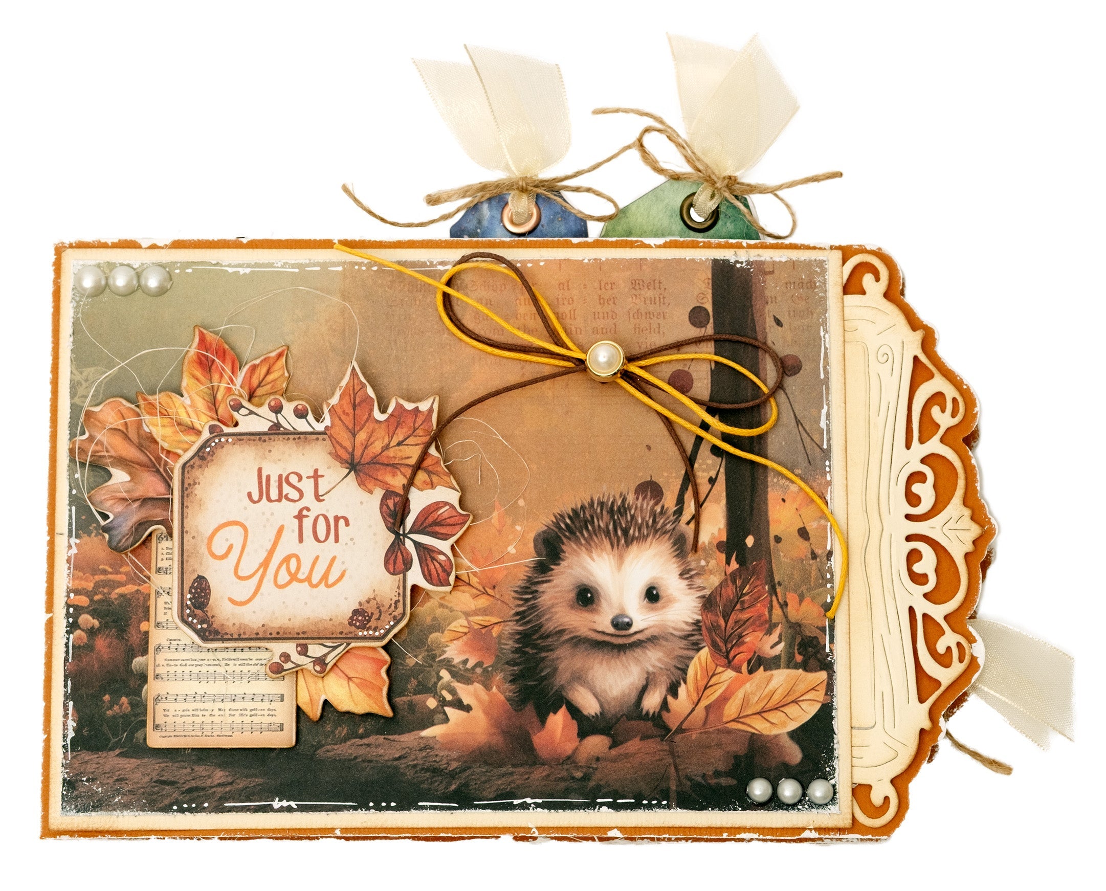 SL Die-Cut Paper Pad Paper Elements Charming Autumn 20 Sheets