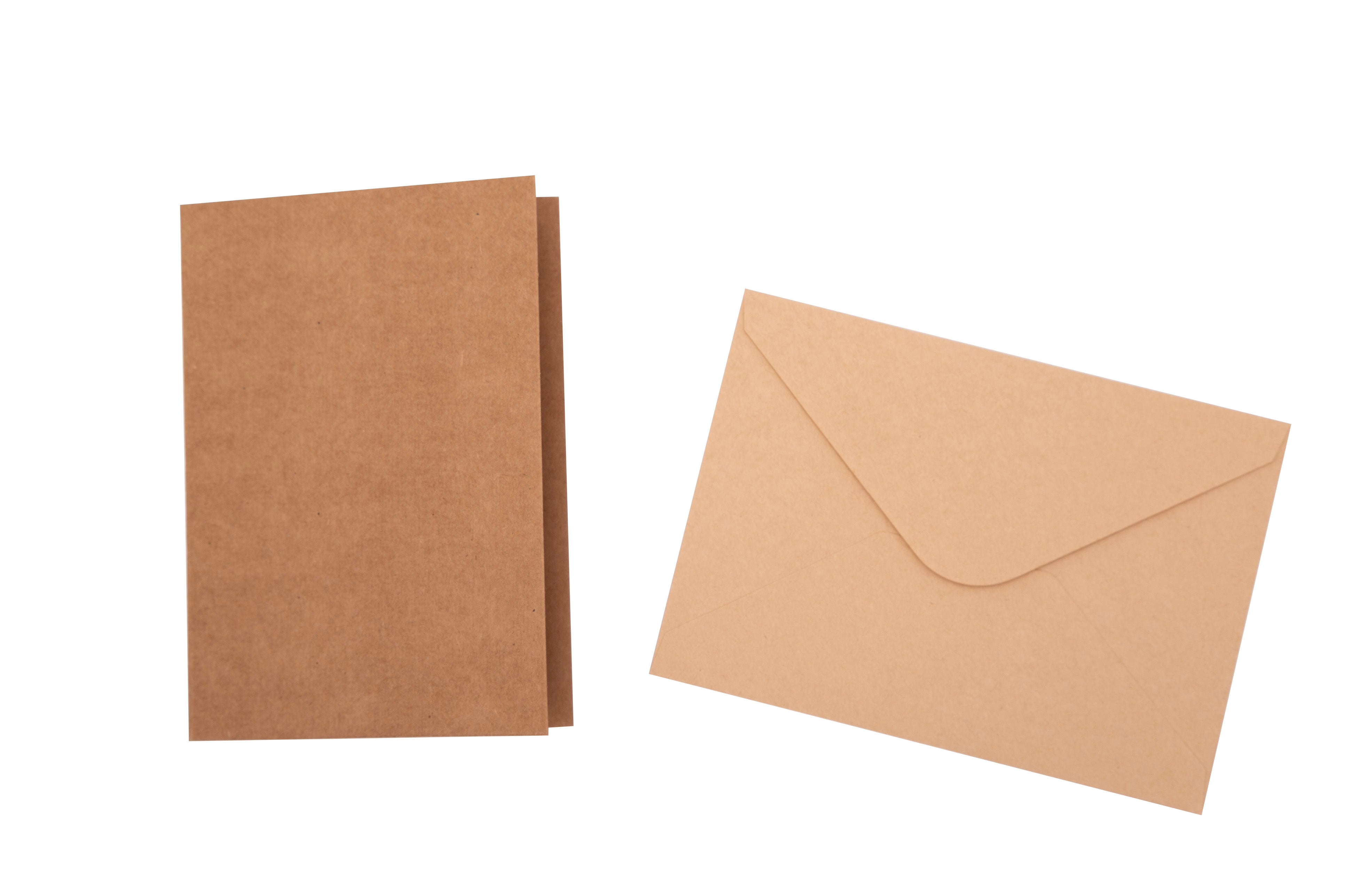 SL Cards & Envelopes Kraft 5x7 Inch Consumables 20 PC