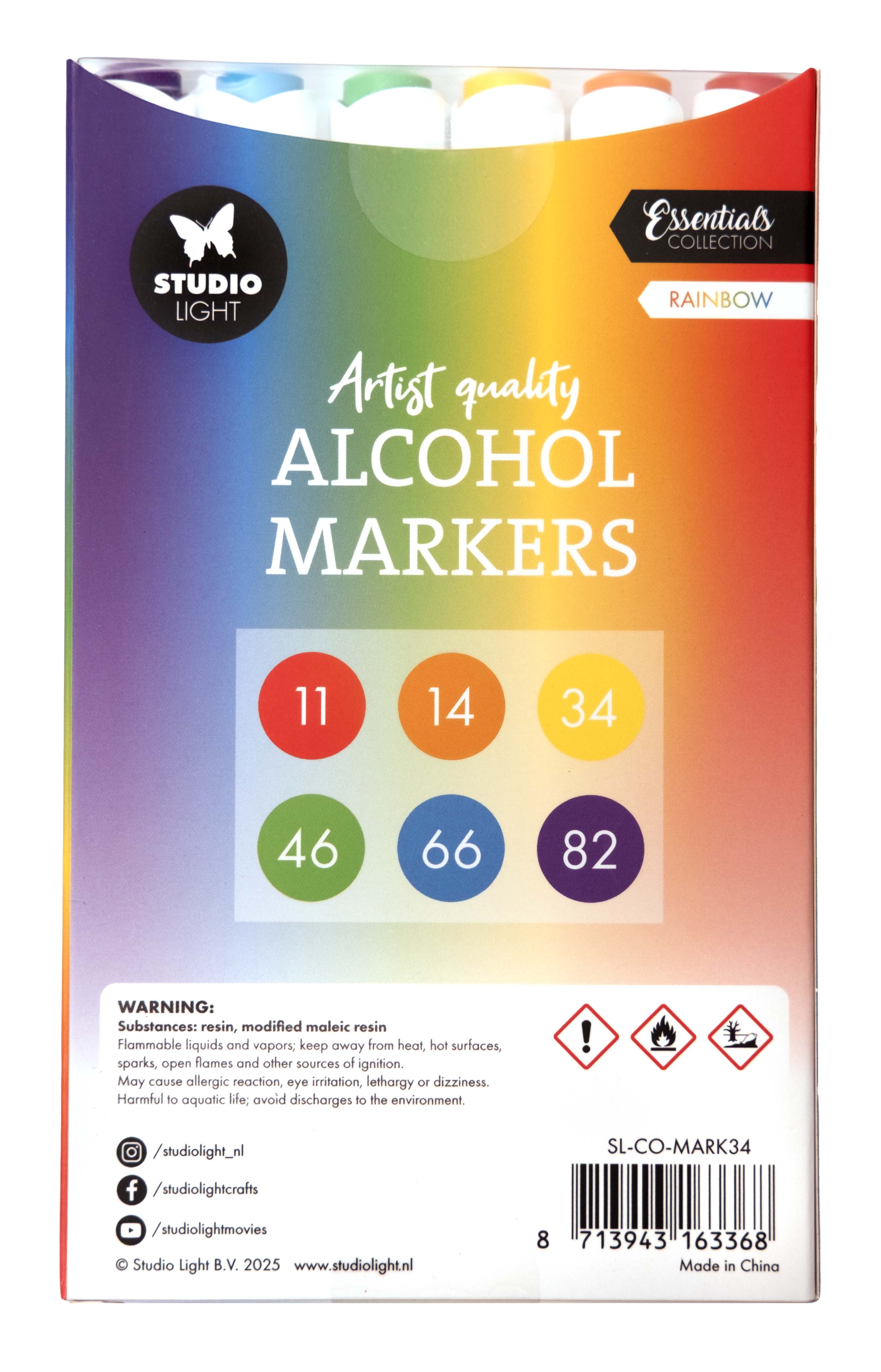 Studio Light Alcohol Ink Markers