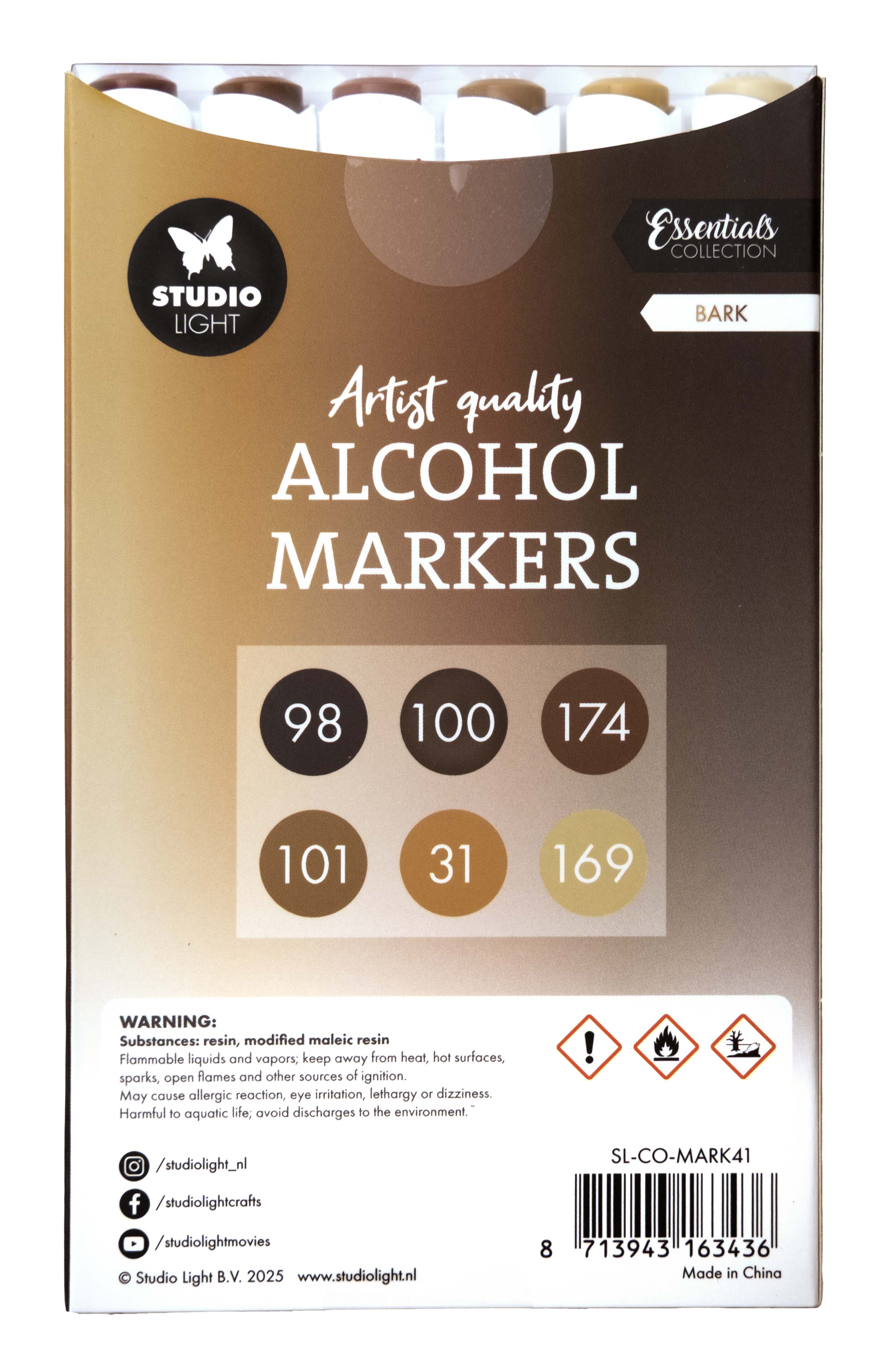 Studio Light Alcohol Ink Markers