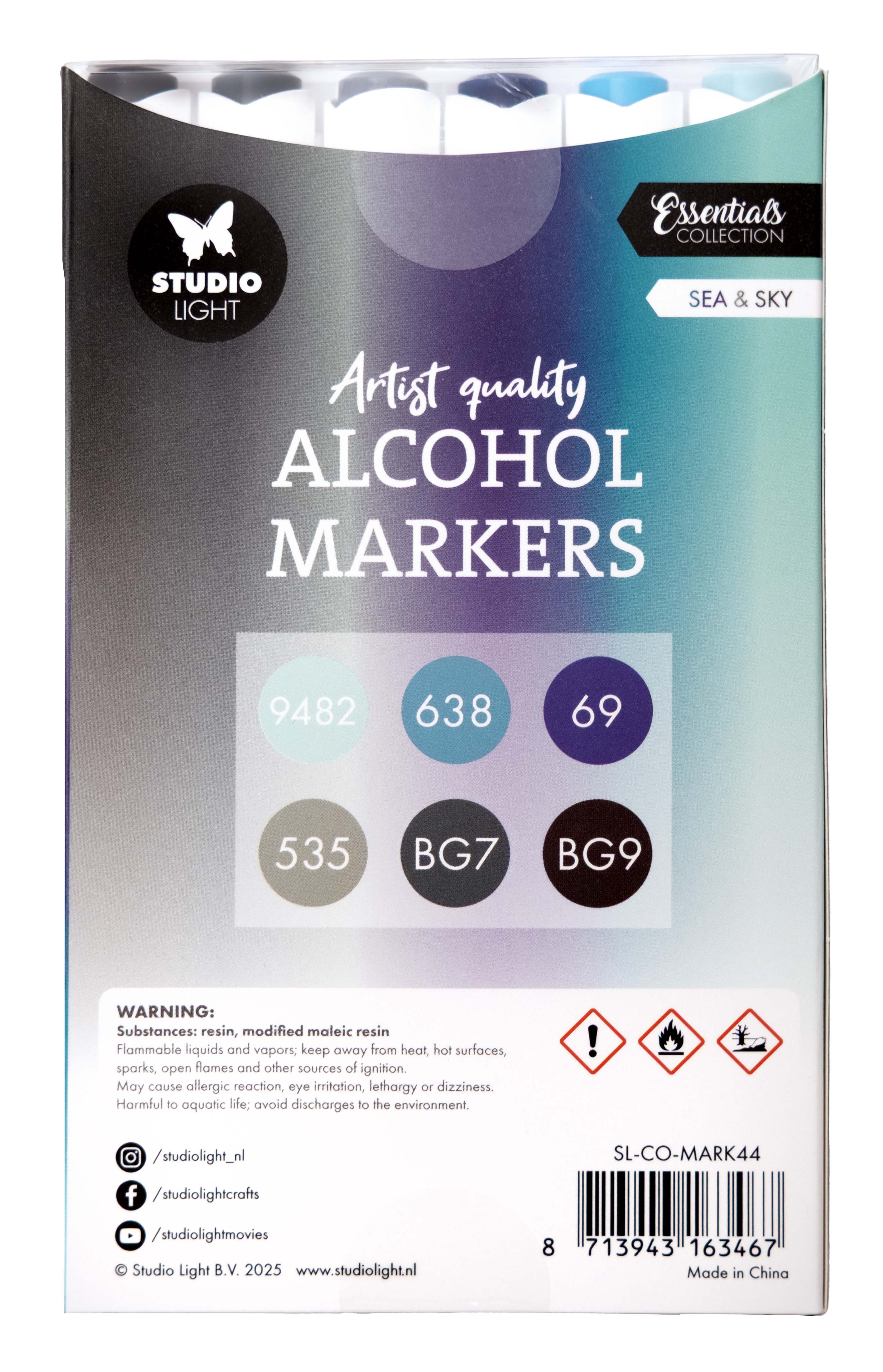 Studio Light Alcohol Ink Markers