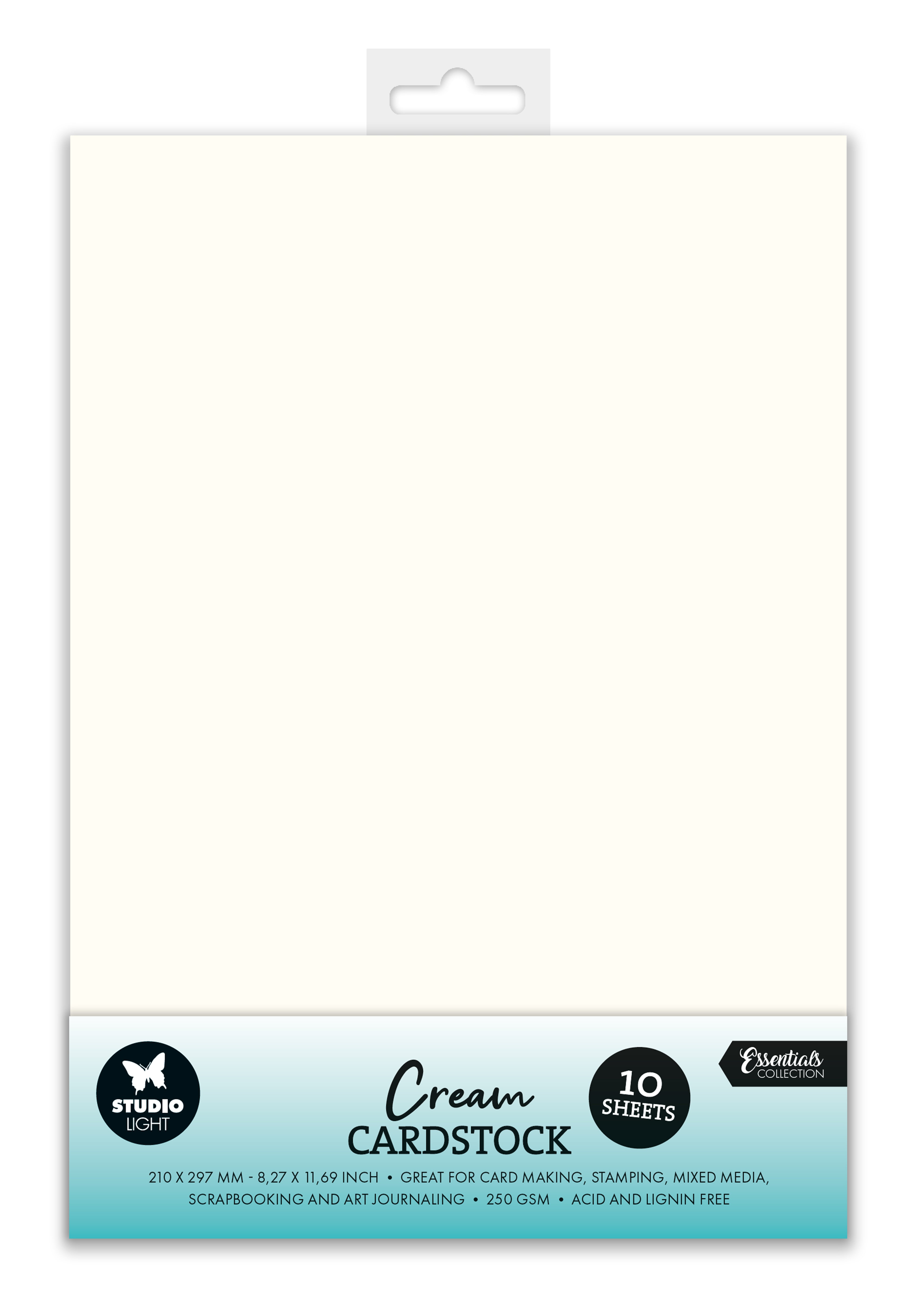 SL Paper Set Consumables Cream Cardstock 250 gsm 10 SH