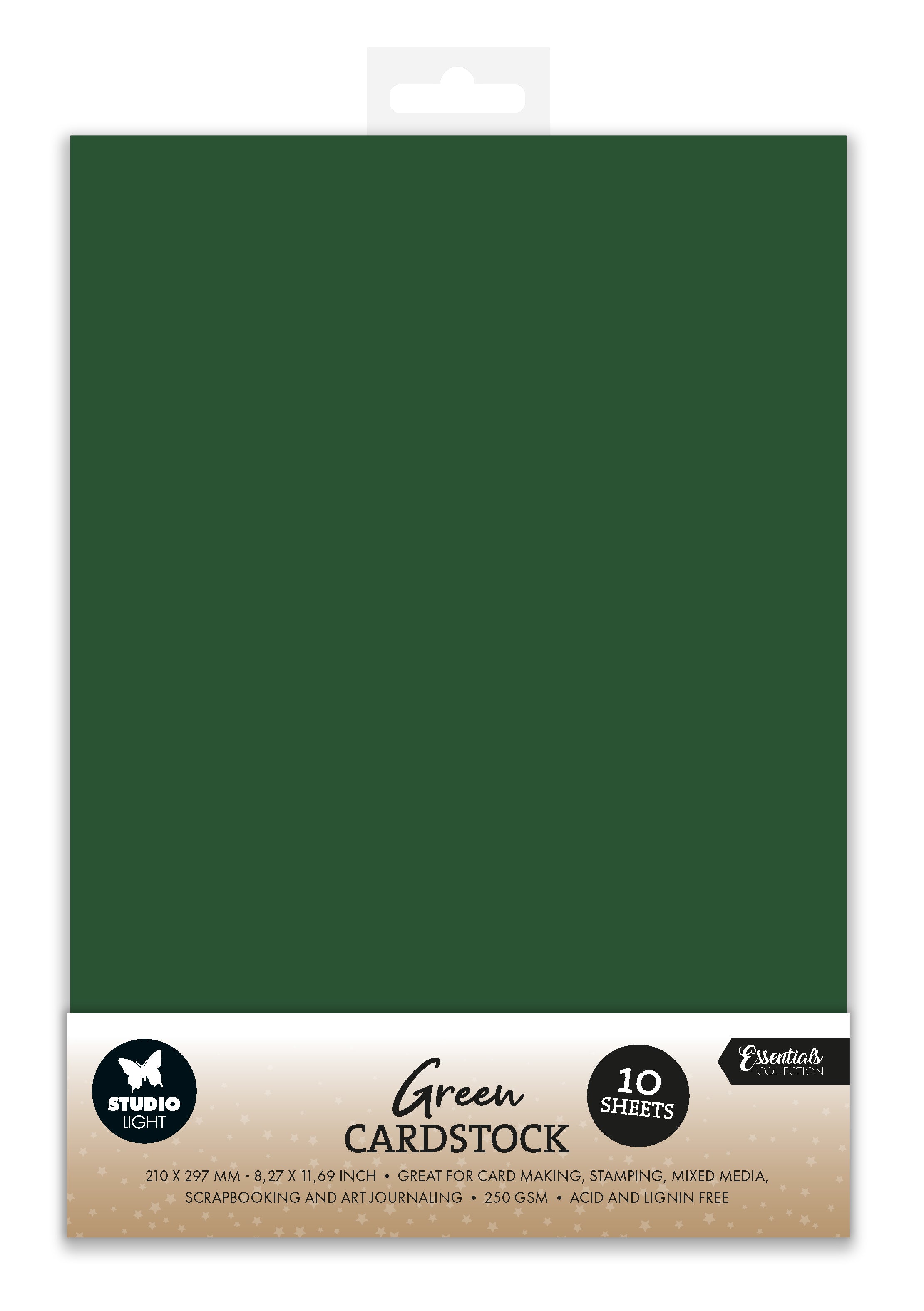 SL Paper Set Christmas Green Consumables 10 Sheets