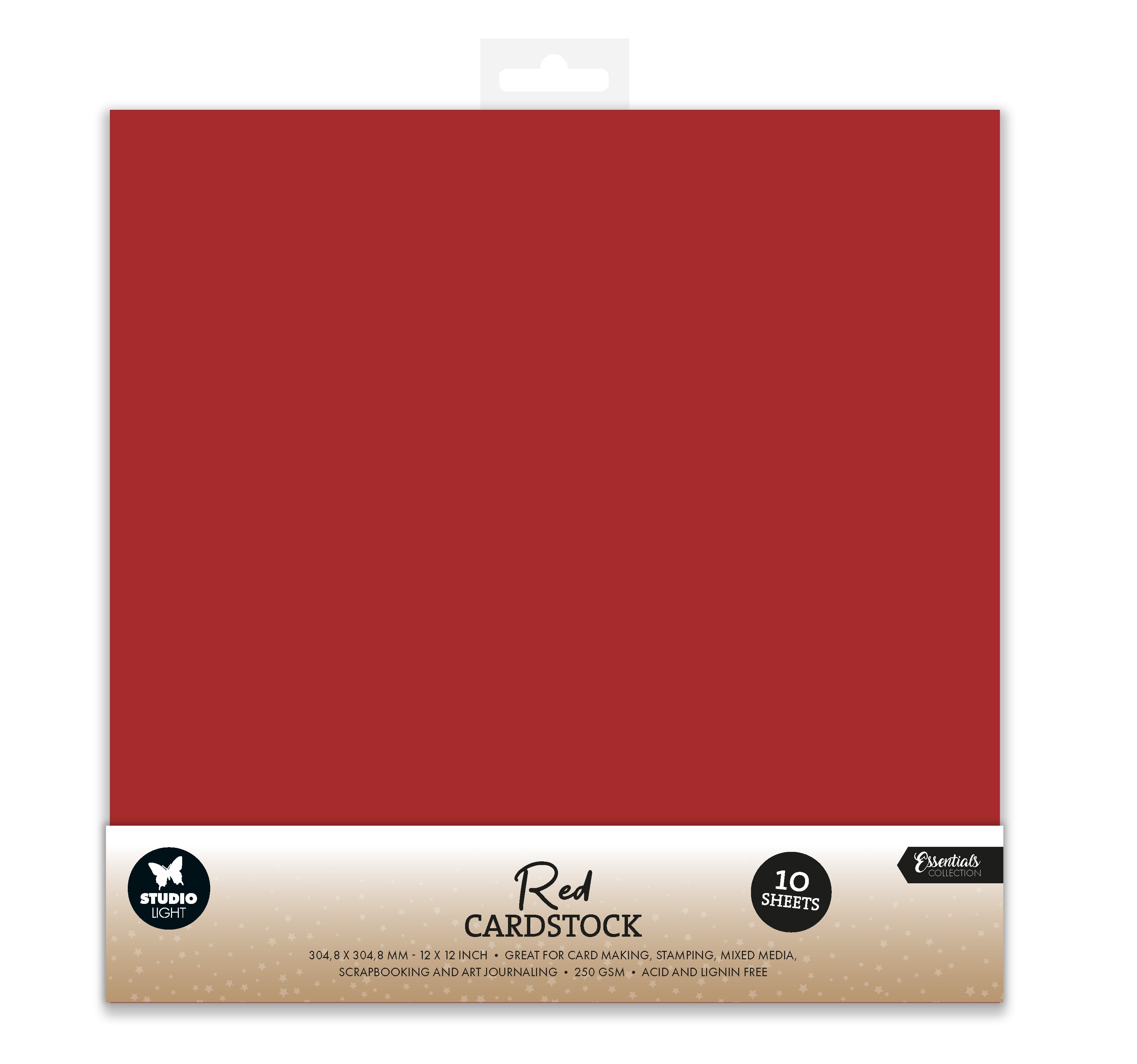 SL Paper Set Christmas Red Consumables 10 Sheets