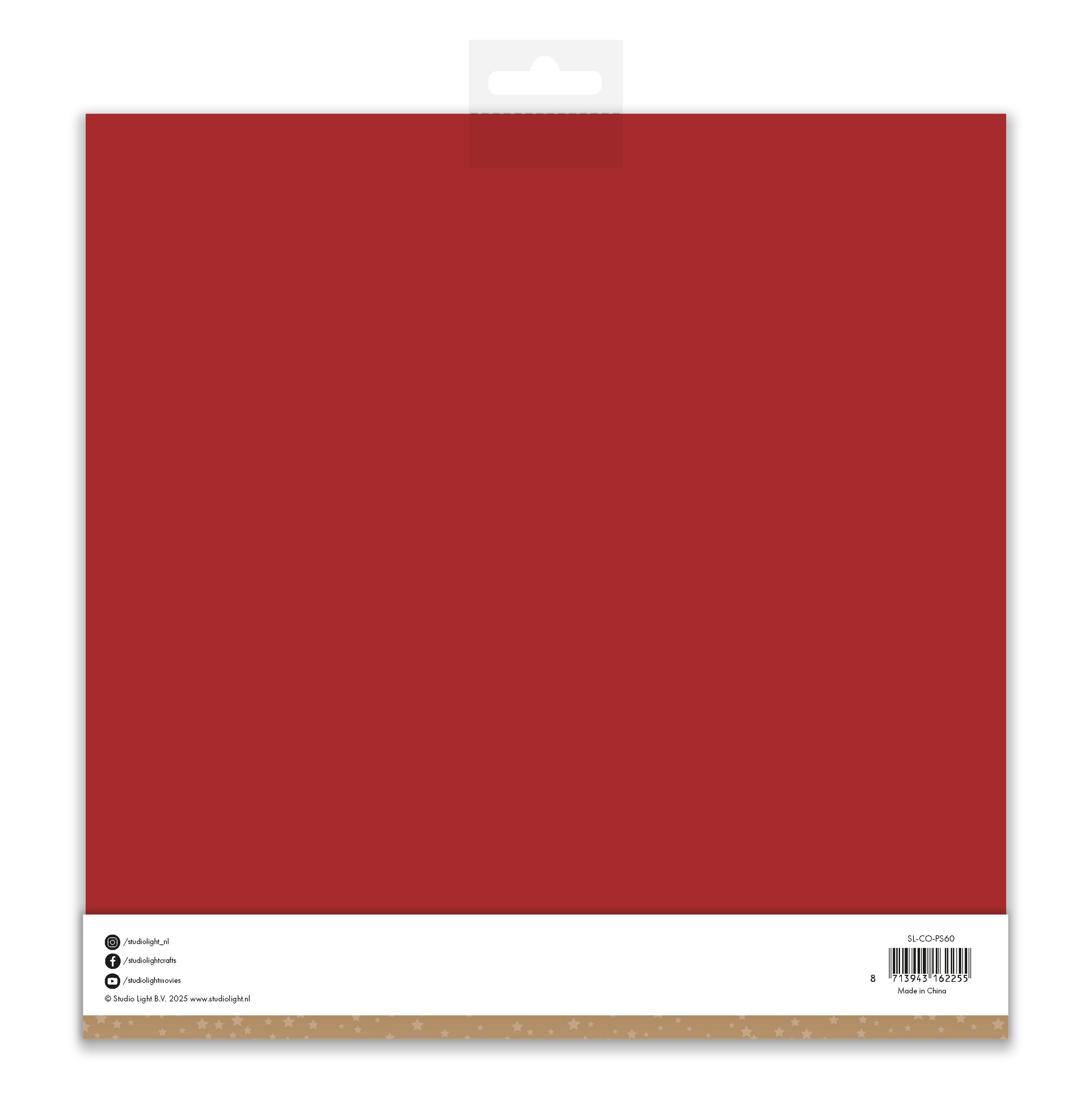 SL Paper Set Christmas Red Consumables 10 Sheets