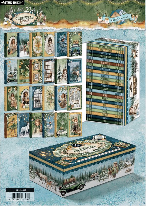 SL Advent Calendar 24 Days Of Crafts Essentials 24 Gifts