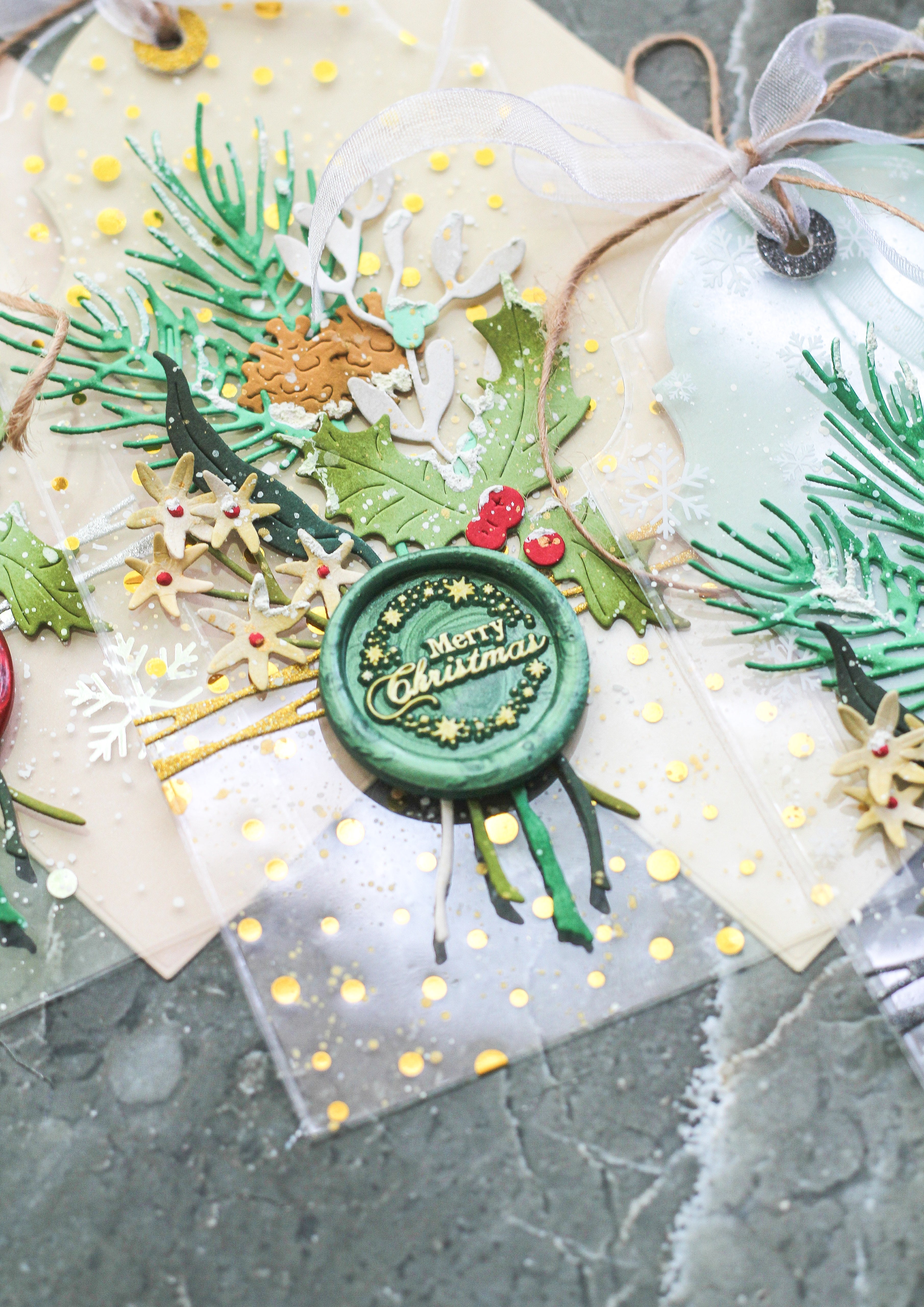 SL Acetate Sheet Snowflakes Silver Essentials 6 Sheets