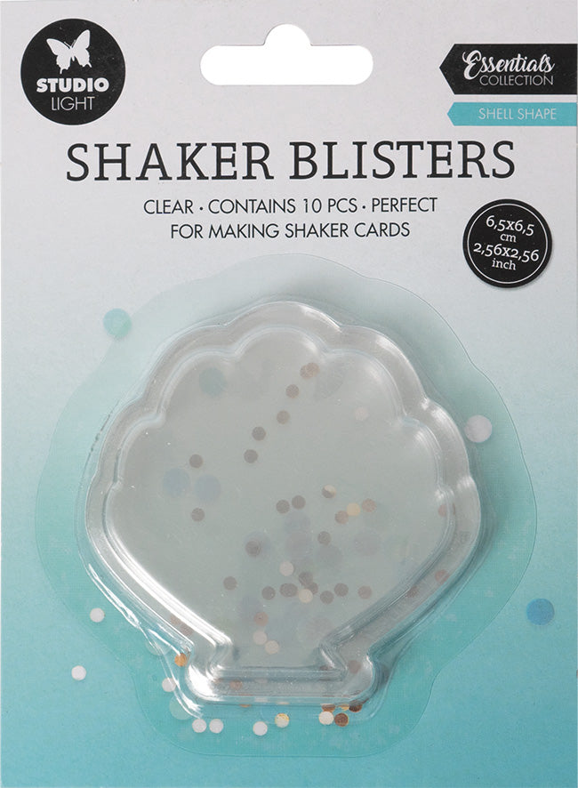SL Shaker Blisters Shell Shape Essentials 75x75x11mm 10 PC nr.13