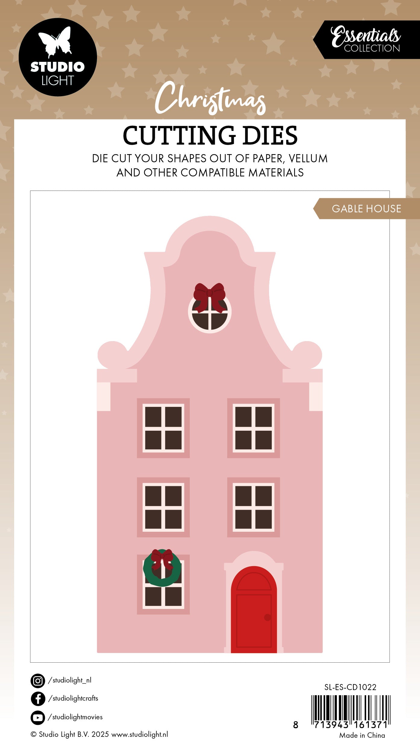 SL Cutting Die Gable House Essentials 12 Pieces