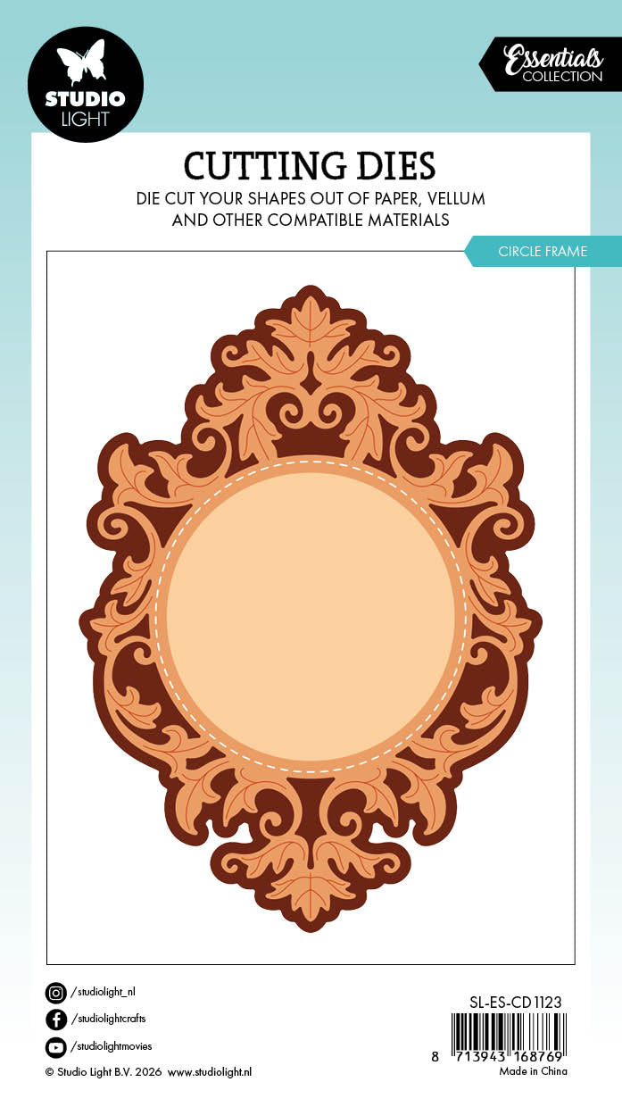 SL Cutting Dies Circle Frame Essentials 3 Pieces