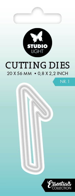 SL Cutting Dies NR. 1 Essentials 20x56x1mm 2 PC nr.745