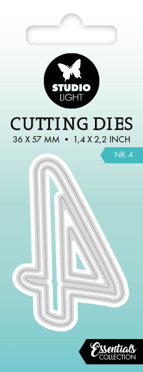 SL Cutting Dies NR. 4 Essentials 36x57x1mm 2 PC nr.748