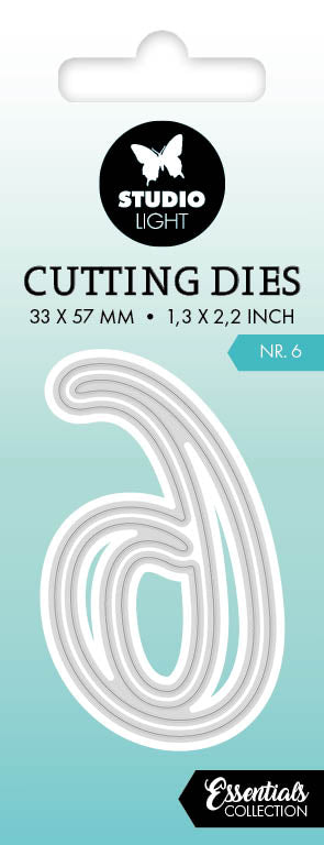 SL Cutting Dies NR. 6 Essentials 33x57x1mm 2 PC nr.750