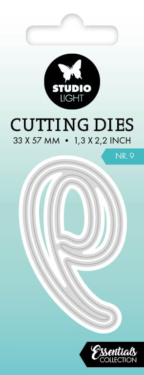 SL Cutting Dies NR. 9 Essentials 33x57x1mm 2 PC nr.753