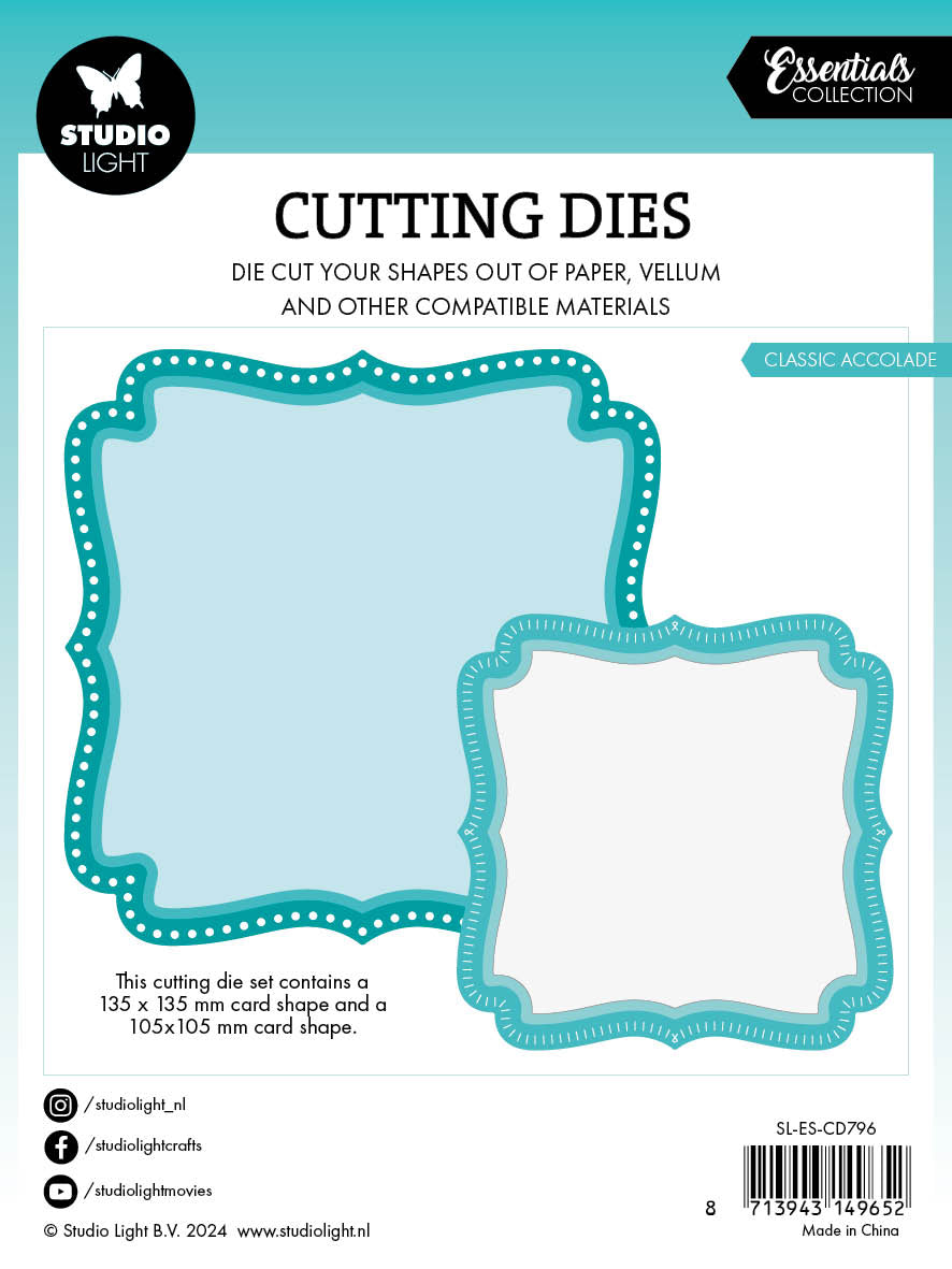 SL Cutting Dies Classic Accolade Essentials 6 PC