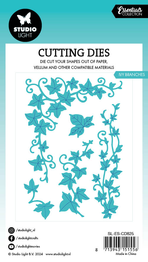 SL Cutting Dies Ivy Branches Essentials 5 PC