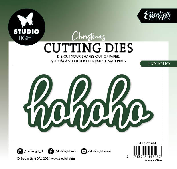 SL Cutting Dies HOHOHO Essentials 2 PC