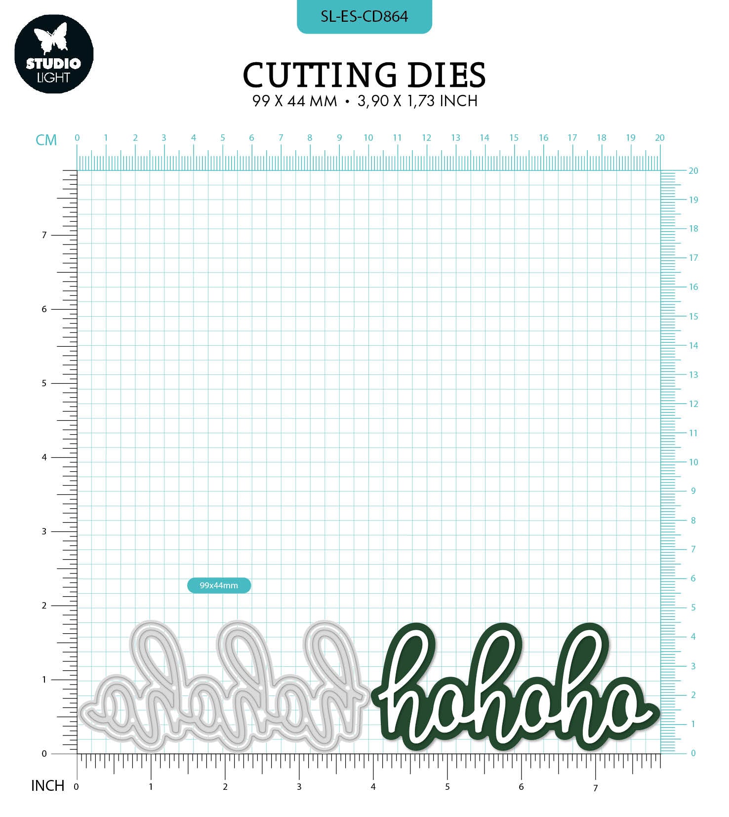 SL Cutting Dies HOHOHO Essentials 2 PC