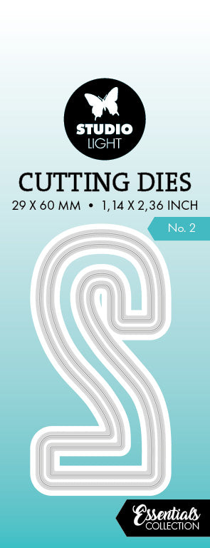 SL Cutting Die Number 2 Essentials 1 PC