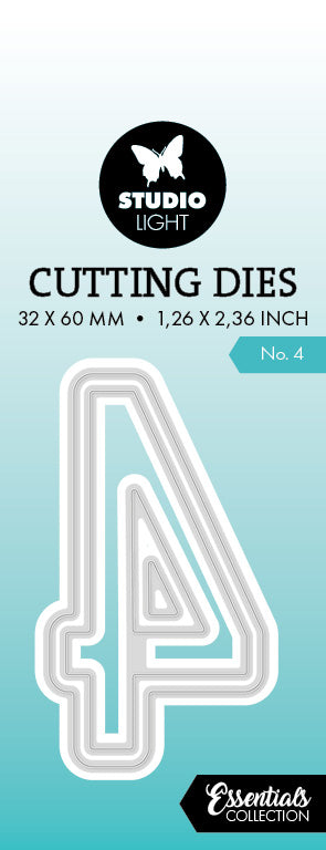 SL Cutting Die Number 4 Essentials 1 PC