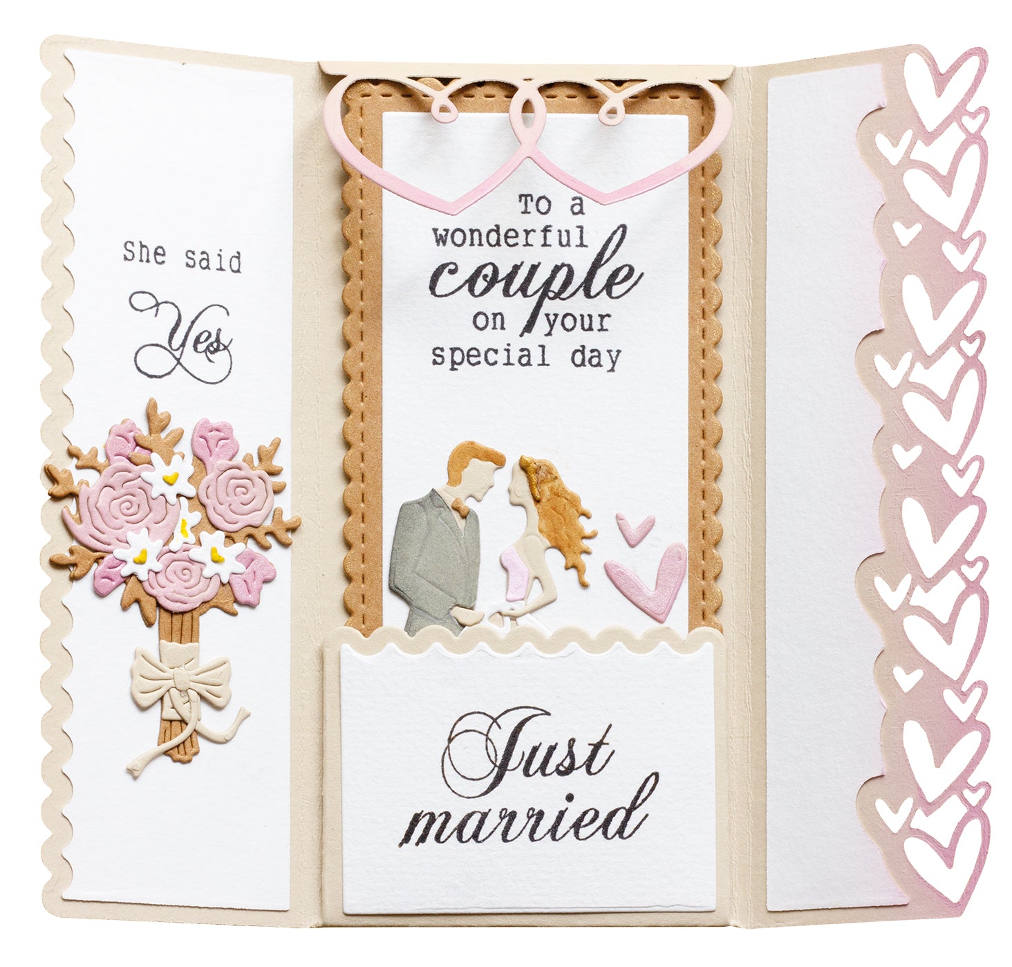 SL Cutting Die Wedding Couple Essentials 7 PC