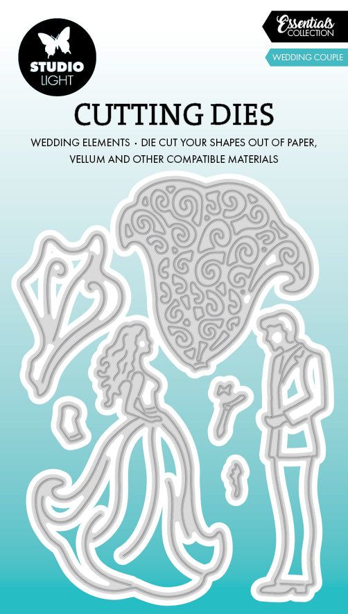 SL Cutting Die Wedding Couple Essentials 7 PC