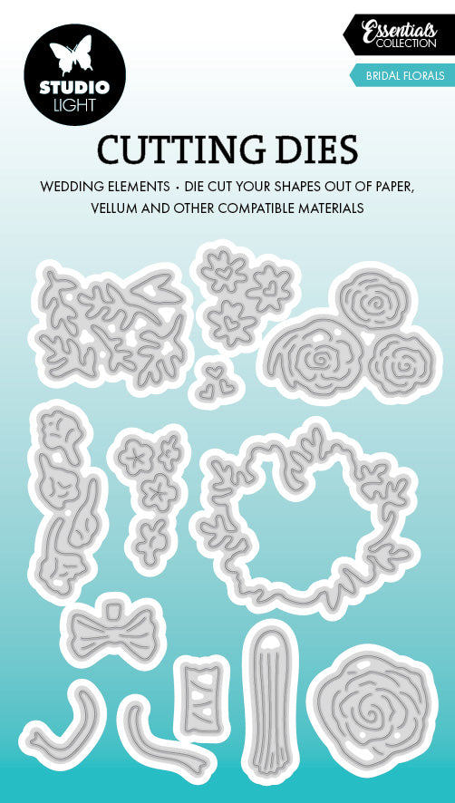 SL Cutting Die Bridal Florals Essentials 13 PC