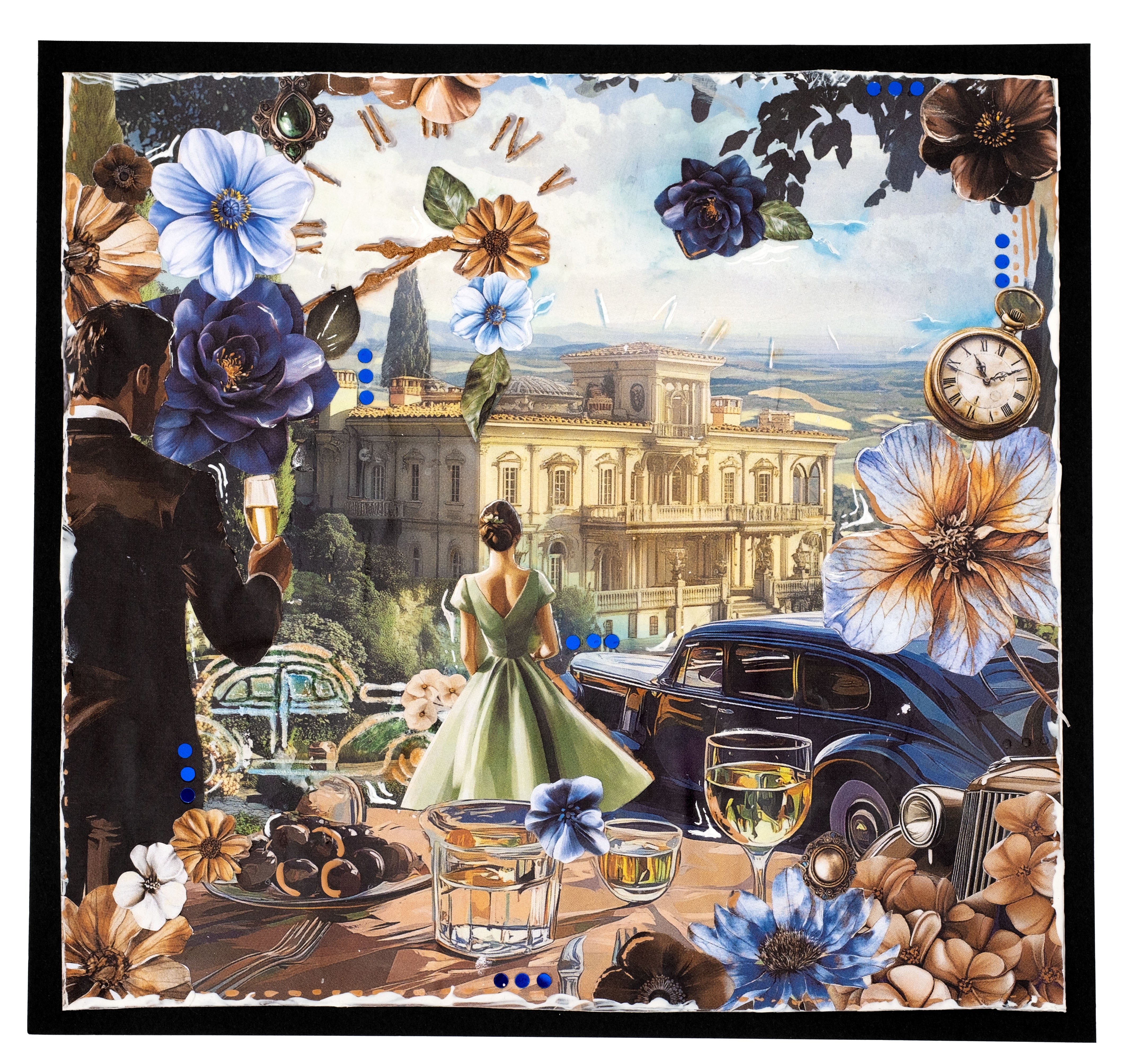 SL Collage Paper Pad Oldtimer Chique Essentials 24 Sheets