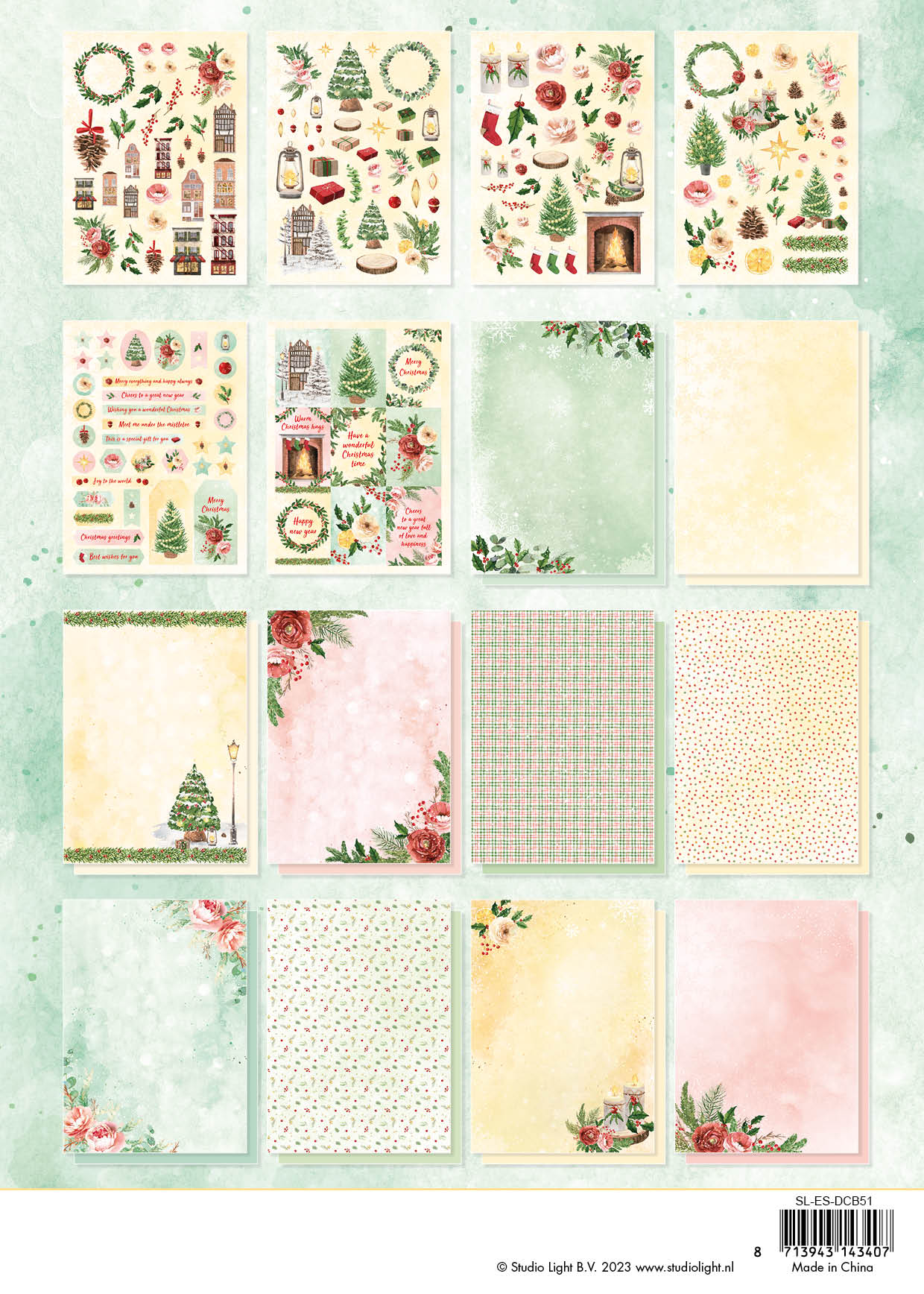 SL DIY Block Christmas Essentials 294x210x9mm 32 SH nr.51