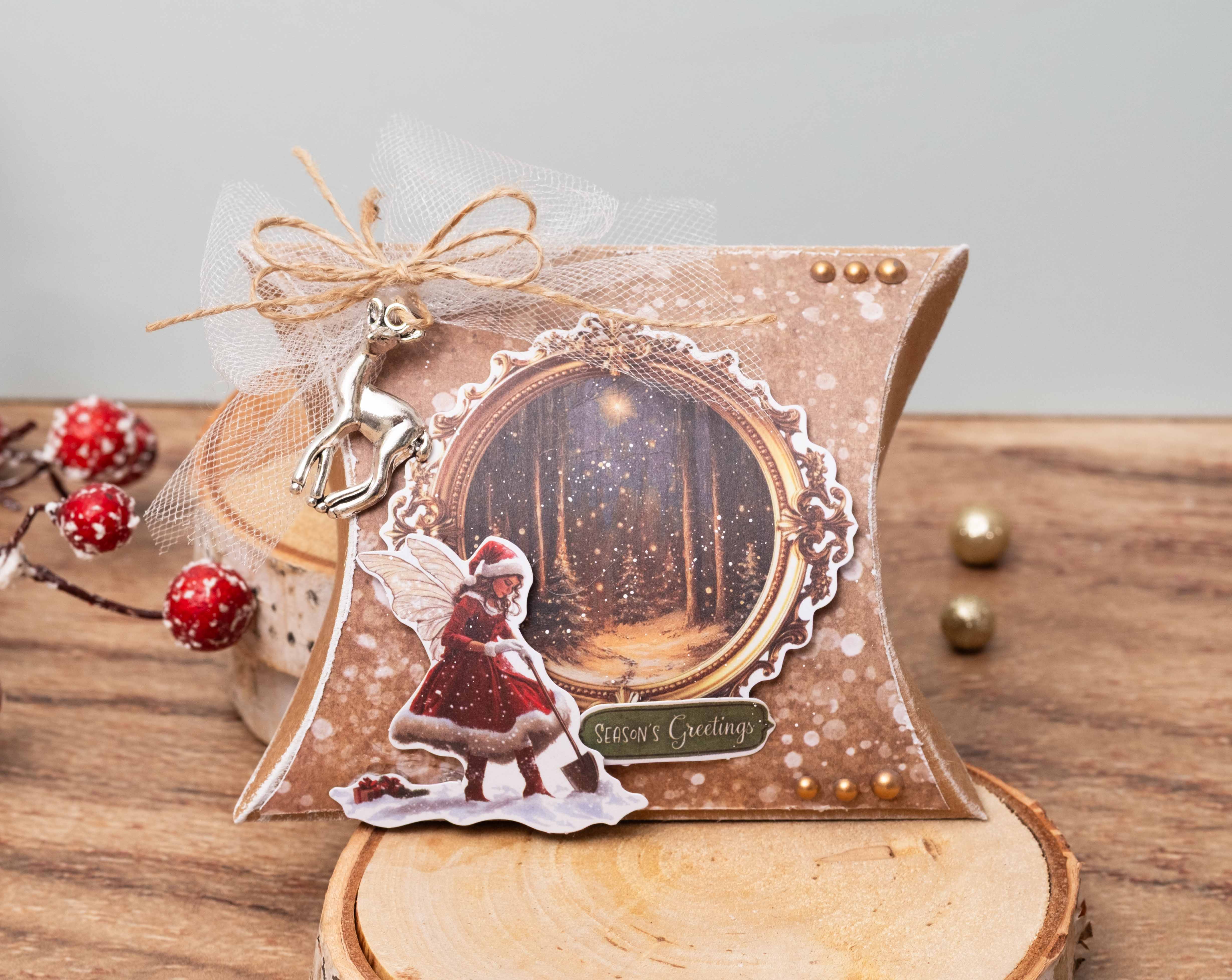 SL Giftbox Paper Pad Pillow Box Essentials 18 Sheets