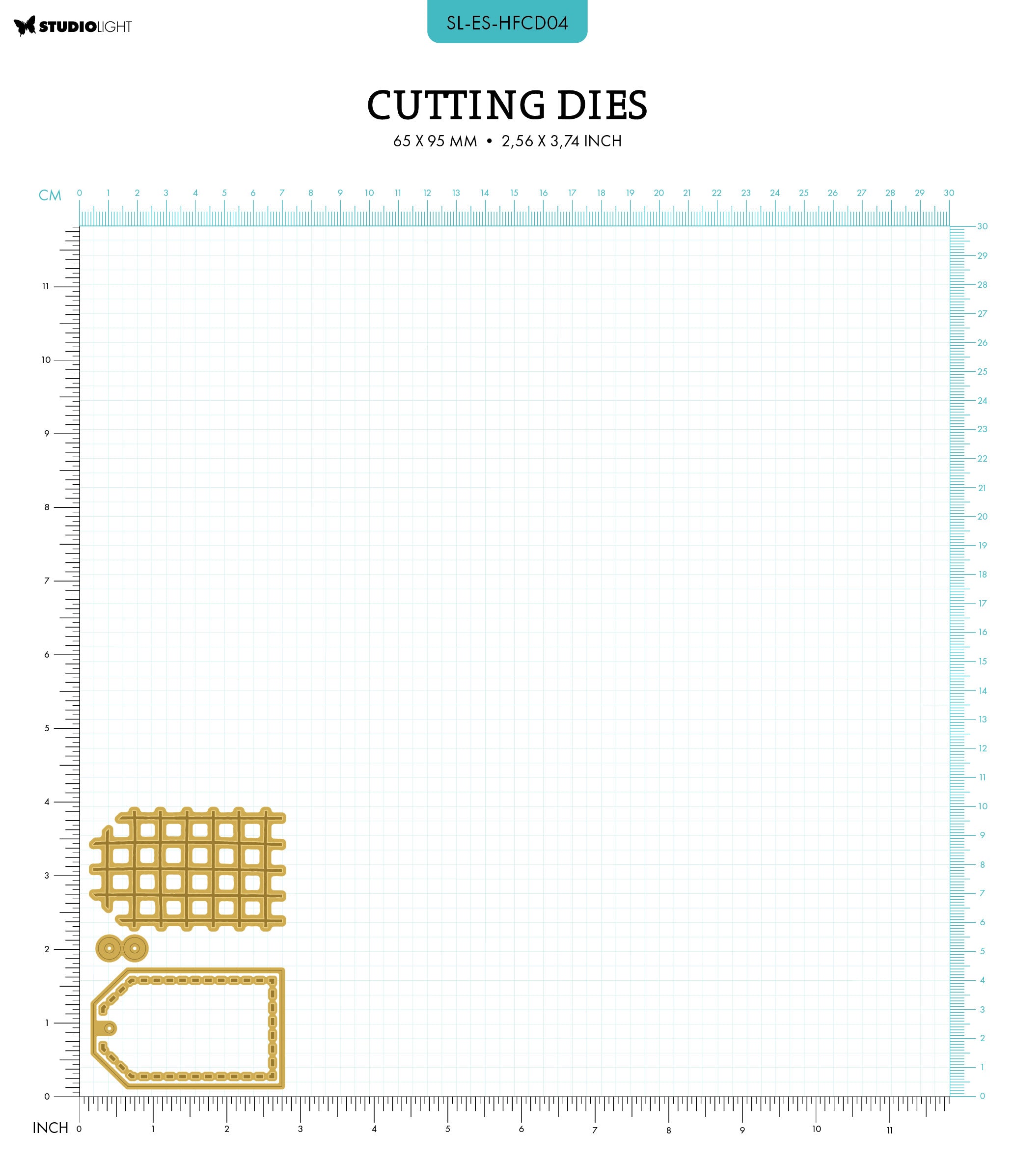 SL Hot Foil Dies Label Essentials 4 PC