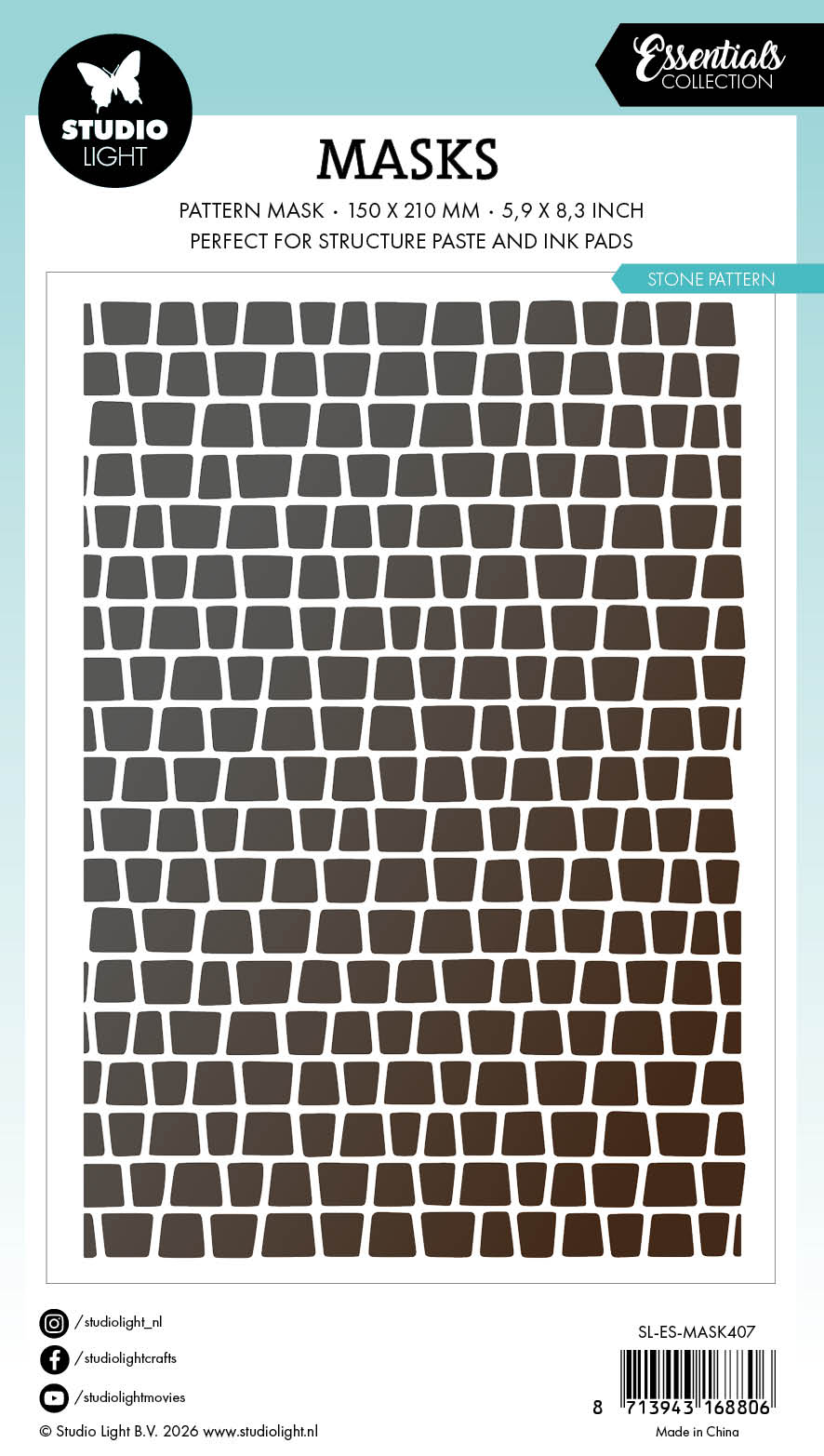 SL Mask Stone Background Essentials 1 Piece