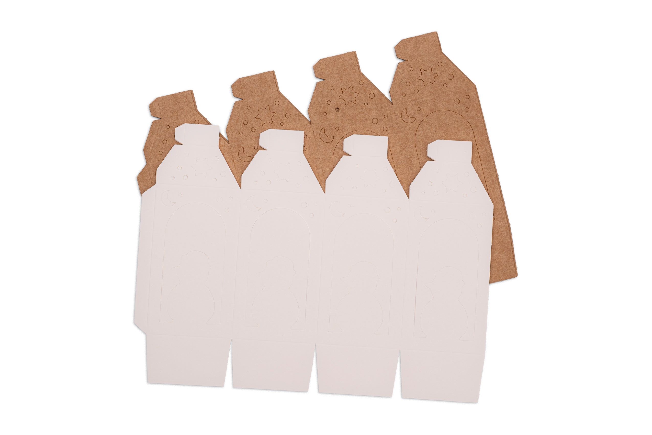 SL Die-Cut Paper Lanterns Snowman Essentials 10 Sheets