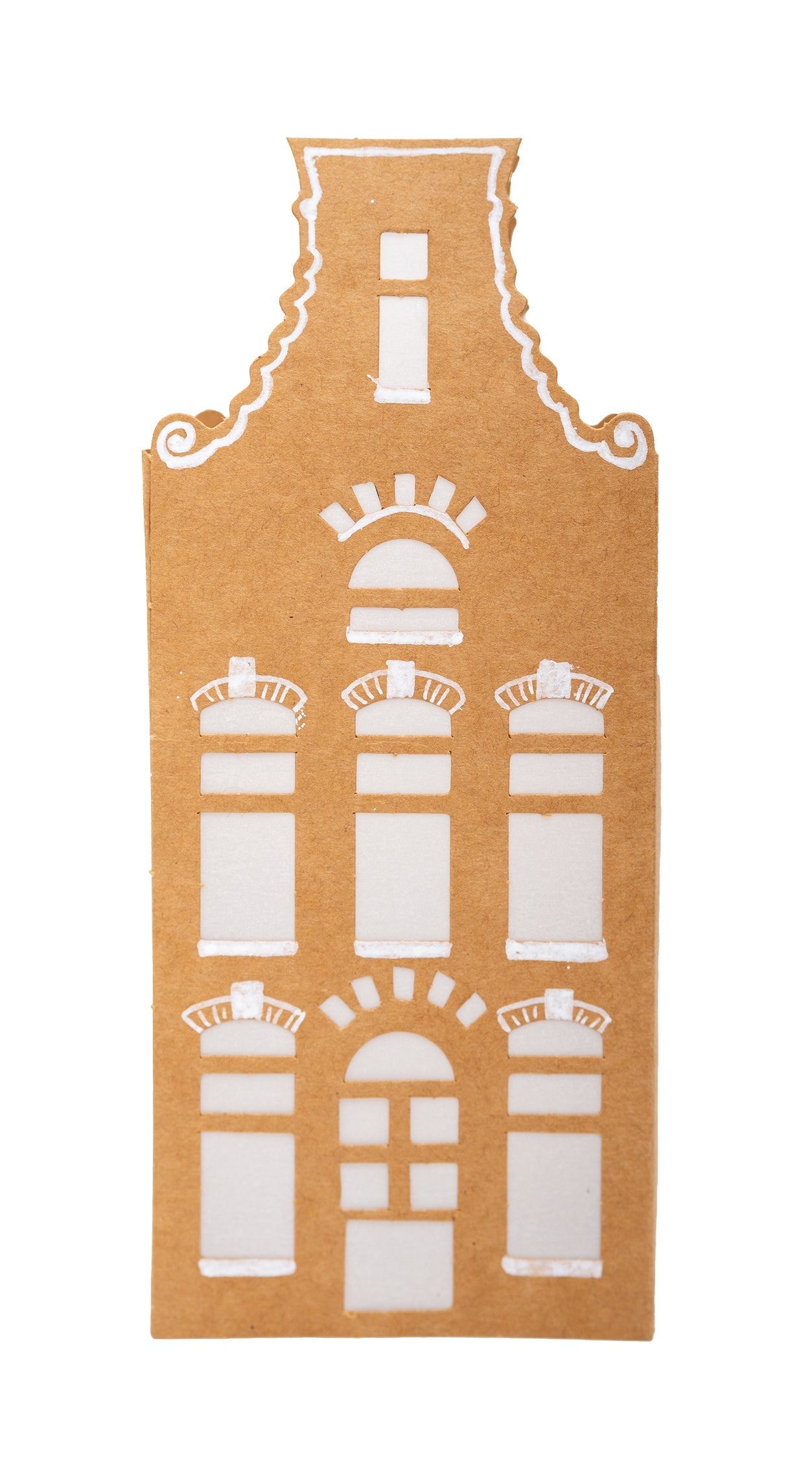 SL Die-Cut Paper Houses Post Office Essentials 10 Sheets