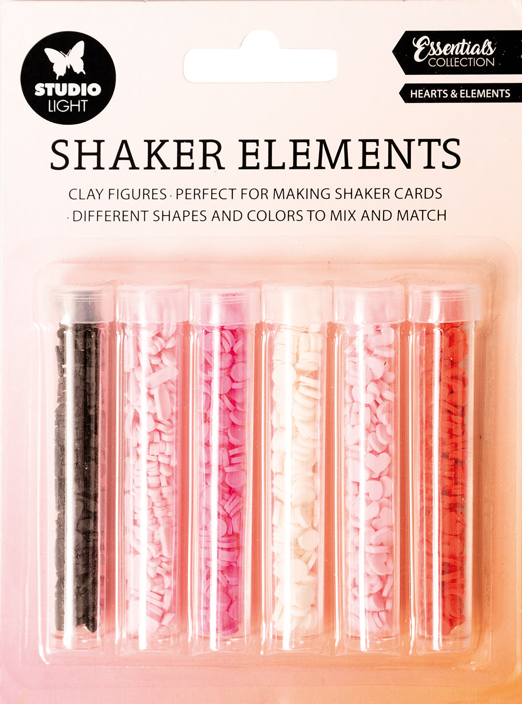 SL Shaker Elements Hearts & Elements Essentials 151x111x12mm 6 PC nr.14